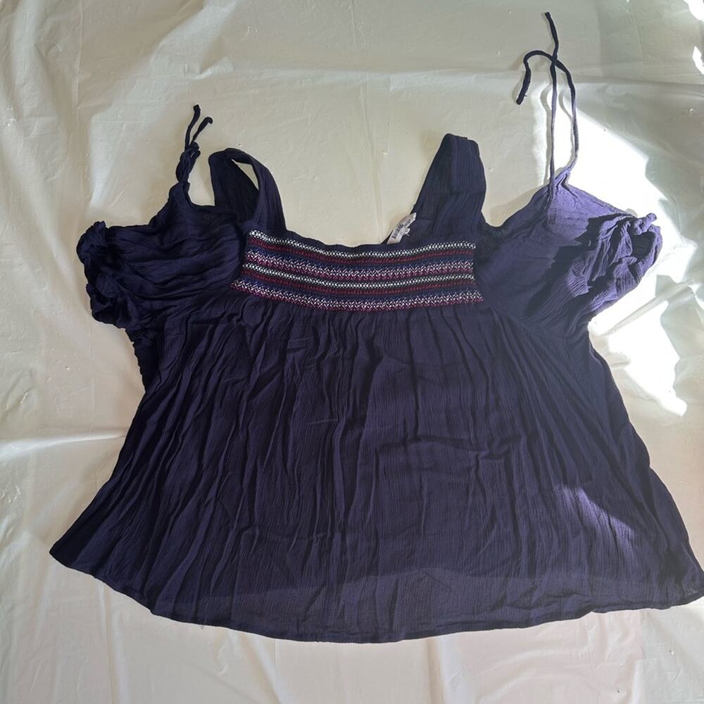 Rocks & Indigo Blue Blouse XL